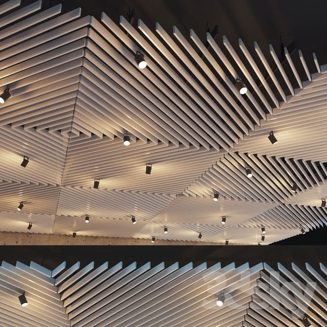 3D Geometric Ceiling